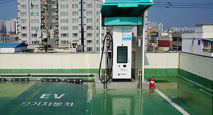 3층 전기차 충전소